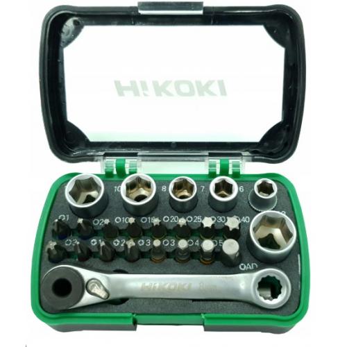 Набор бит и торцевых головок 24 предмета 1/4" Hitachi / HiKOKI 750362