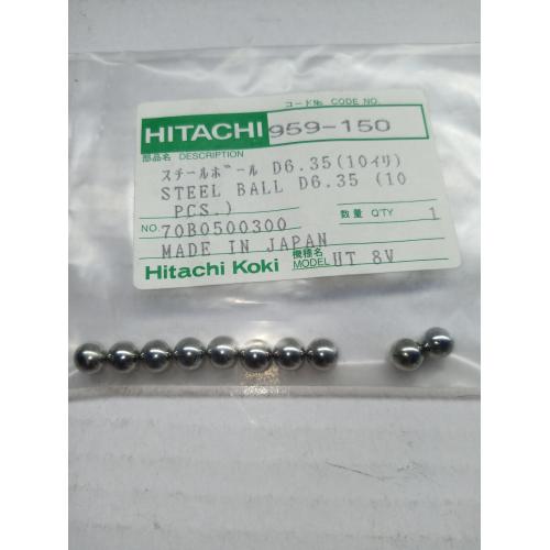 Сталева куля 6,35мм 10од. H45MR Hitachi Hikoki 959150 Сталева куля 6,35мм 10од. H45MR Hitachi Hikoki 959150