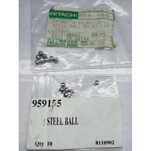 Сталева куля 3,97мм 10од. DH25PB Hitachi Hikoki 959155 Сталева куля 3,97мм 10од. DH25PB Hitachi Hikoki 959155