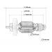 Ротор H65SB Hitachi Hikoki 360286E Ротор H65SB Hitachi Hikoki 360286E