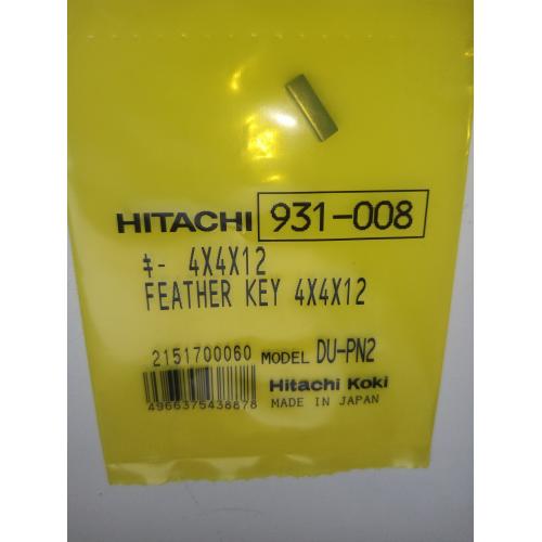 Шпонка 4X4X12 H90SG Hikoki 931008